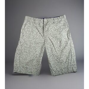 Original JOHNNY CUPCAKES Shorts Men's 30 AOP Camouflage Logo 100% Cotton EUC